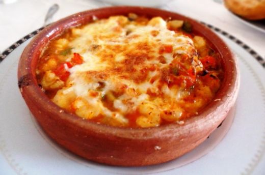 Karides Güveç/Shrimp Casserole/Krabbenkasserolle/Cazuela de Gambas/طاجن الجمبري