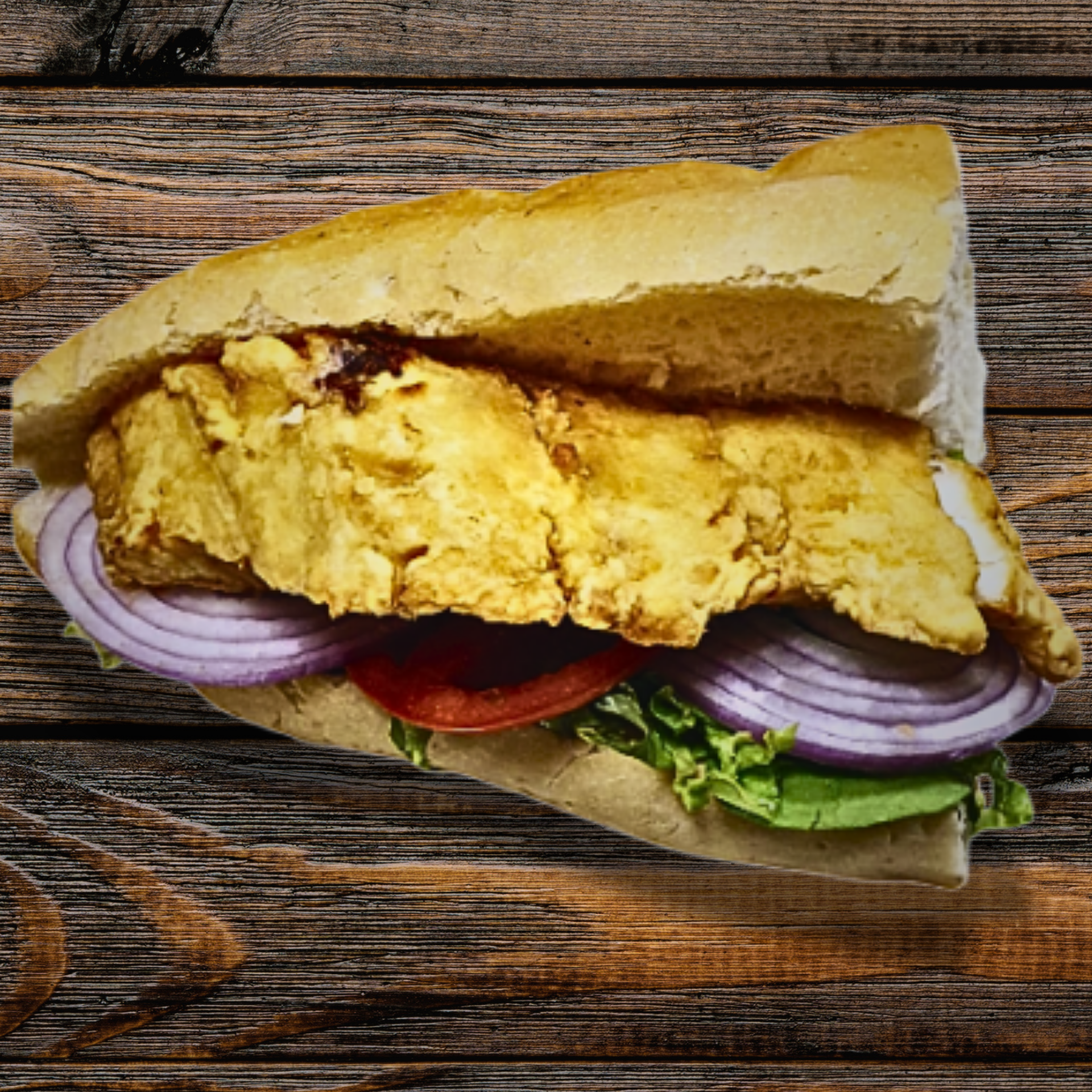 Ekmek Arası Mezgit/ Haddock in Bread/ Schellfisch im Brot/ Eglefino en pan/ سمك الحدوق في الخبز