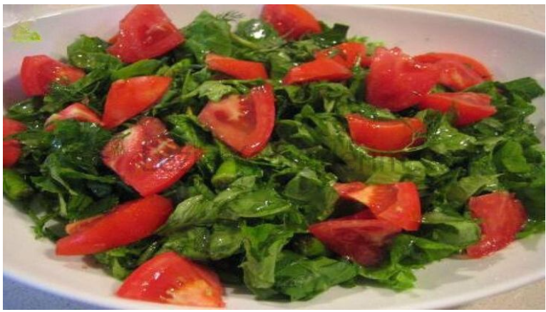 Roka Salata/Arugula Salad/Rucola-Salat/ Ensalada de rúcula/ سلطة الجرجير