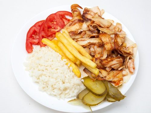 Tavuk Döner/Chicken Doner/Hähnchen-Döner Kebab/Döner Kebab de pollo/دونر كباب الدجاج