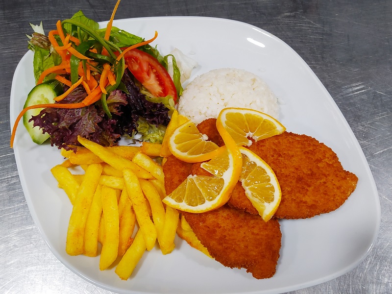 Tavuk Şinitzel/Schnitzel/شنيتزل 